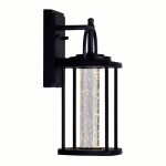 CWI Greenwood LED Outdoor Black Wall Lantern