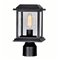 CWI Blackbridge 1 Light Outdoor Black Lantern Head