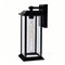 CWI Blackbridge 1 Light Outdoor Black Wall Lantern