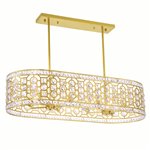 CWI Belinda 8 Light Chandelier With Champagne Finish