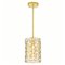 CWI Belinda 1 Light Pendant With Champagne Finish