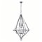 CWI Calista 9 Light Chandelier With Chrome Finish