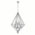 CWI Calista 12 Light Chandelier With Chrome Finish