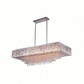 CWI Eternity 14 Light Chandelier With Chrome Finish
