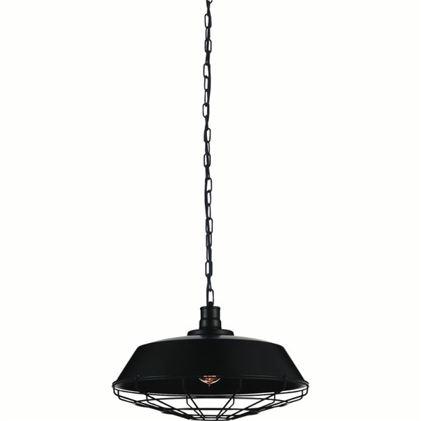 CWI Marini 4 Light Chandelier With Wood Grain Brown Finish
