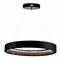 CWI Rosalina LED Chandelier With Matte Black Finish