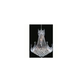 CWI Arielle LED Chandelier With Chrome Finish