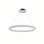 CWI Arielle LED Chandelier With Chrome Finish