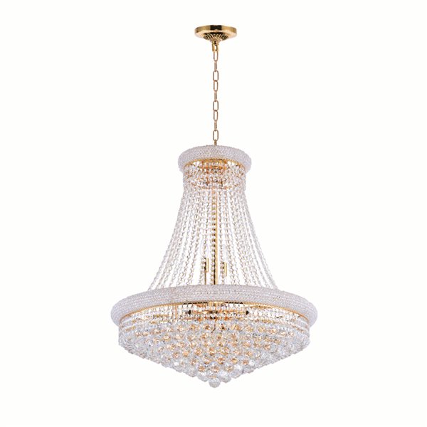 CWI Henrietta 4 Light Chandelier With Chrome Finish