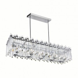 CWI Henrietta 10 Light Chandelier With Chrome Finish