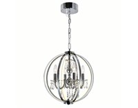 CWI Henrietta 3 Light Wall Sconce With Chrome Finish