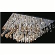 CWI Elizabetta 7 Light Chandelier With Gold Leaf Finish