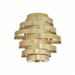 CWI Elizabetta 2 Light Wall Sconce With Gold Leaf Finish