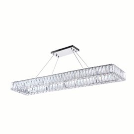 CWI Felicity LED Chandelier With Chrome Finish