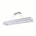 CWI Felicity LED Chandelier With Chrome Finish