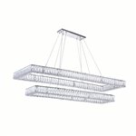 CWI Felicity LED Chandelier With Chrome Finish