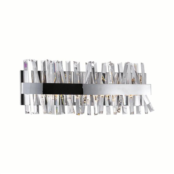 CWI Faye LED Wall Sconce With Chrome Finish