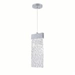 CWI Carolina LED Pendant With Pewter Finish