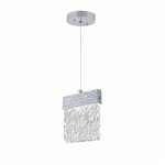 CWI Carolina LED Pendant With Pewter Finish