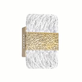 CWI Carolina LED Wall Sconce With Gold Leaf Finish