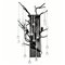 CWI Anita 3 Light Wall Sconce With Black Finish