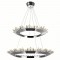 CWI Arctic Queen LED Up Chandelier With Polished Nickel Finish