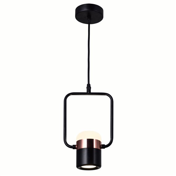 CWI Moxie LED Down Mini Pendant With Black Finish