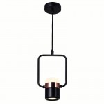 CWI Moxie LED Down Mini Pendant With Black Finish