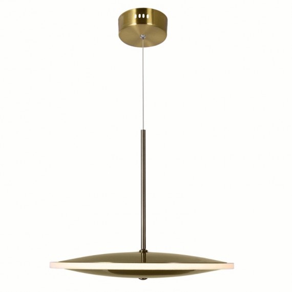 CWI Ovni LED Mini Pendant With Brass Finish