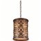 CWI Ovni LED Pendant With Brass Finish