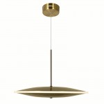 CWI Ovni LED Pendant With Brass Finish