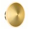 CWI Ovni LED Sconce With Brass Finish