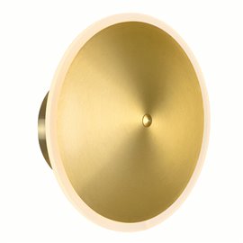 CWI Ovni LED Sconce With Brass Finish