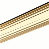 CWI Tranche LED Mini Pendant With Brushed Brass Finish