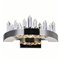 CWI Agassiz LED Sconce With Polished Nickel Finish