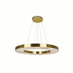 CWI Bjoux LED Chandelier With Brass Finish