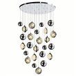 CWI Glace LED Chandelier With Chrome Finish