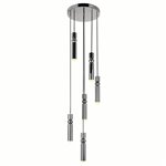 CWI Chime LED Pendant With Polished Nickel Finish