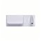 CWI Private I LED Sconce With Matte White Finish