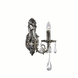 CWI Brass 1 Light Wall Sconce With Antique Brass Finish