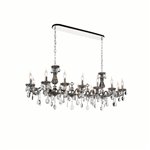 CWI Flawless 14 Light Up Chandelier With Chrome Finish