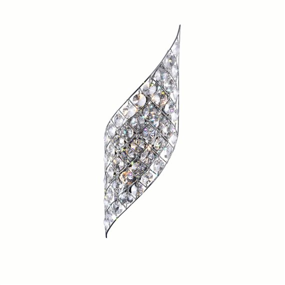 CWI Chique 4 Light Wall Sconce With Chrome Finish