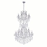 CWI Radiant 3 Light Multi Light Pendant With Chrome Finish