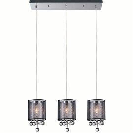 CWI Radiant 3 Light Multi Light Pendant With Chrome Finish