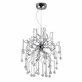 CWI Cherry Blossom 15 Light Chandelier With Chrome Finish