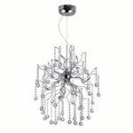 CWI Cherry Blossom 15 Light Chandelier With Chrome Finish