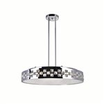 CWI Cinderella 10 Light Down Chandelier With Chrome Finish