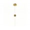 CWI Ring LED Wall Sconce With Chrome Finish