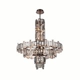 CWI Ivy 18 Light Chandelier With Chrome Finish