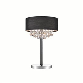 CWI Dash 3 Light Table Lamp With Chrome Finish